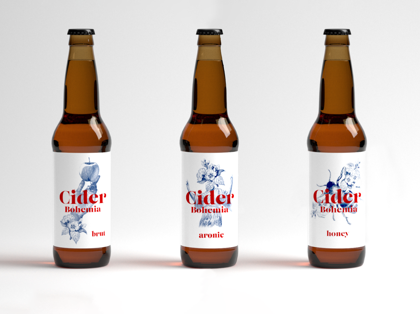 new labels for Cider Bohemia.