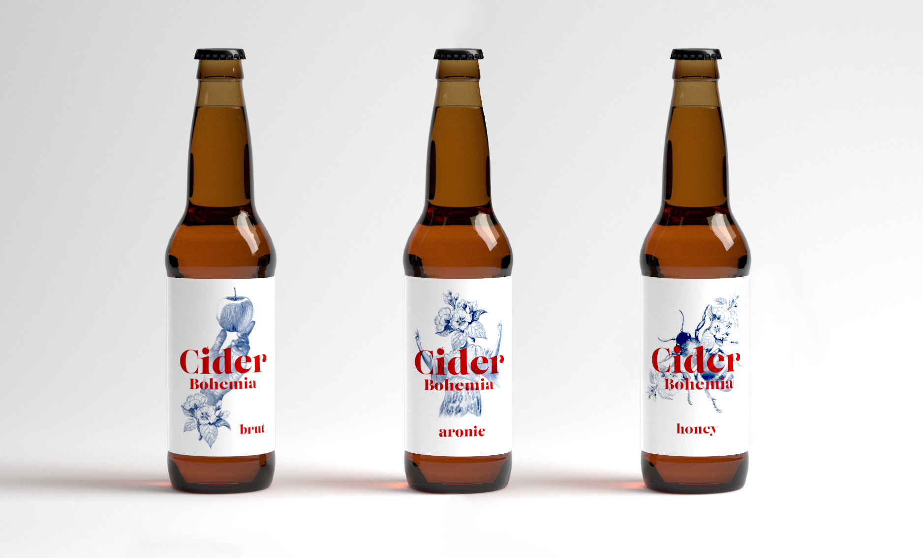 new labels for Cider Bohemia.